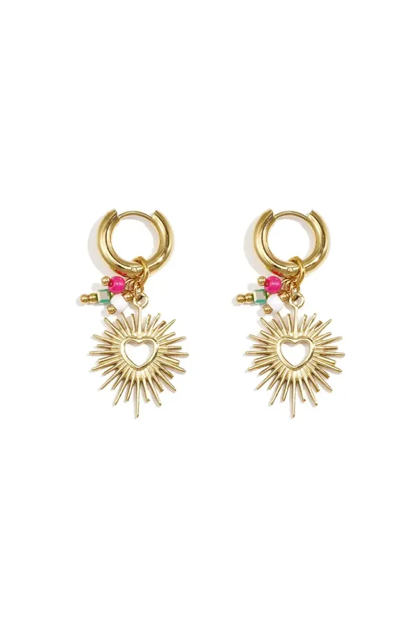 Sunny hoops color, Goud