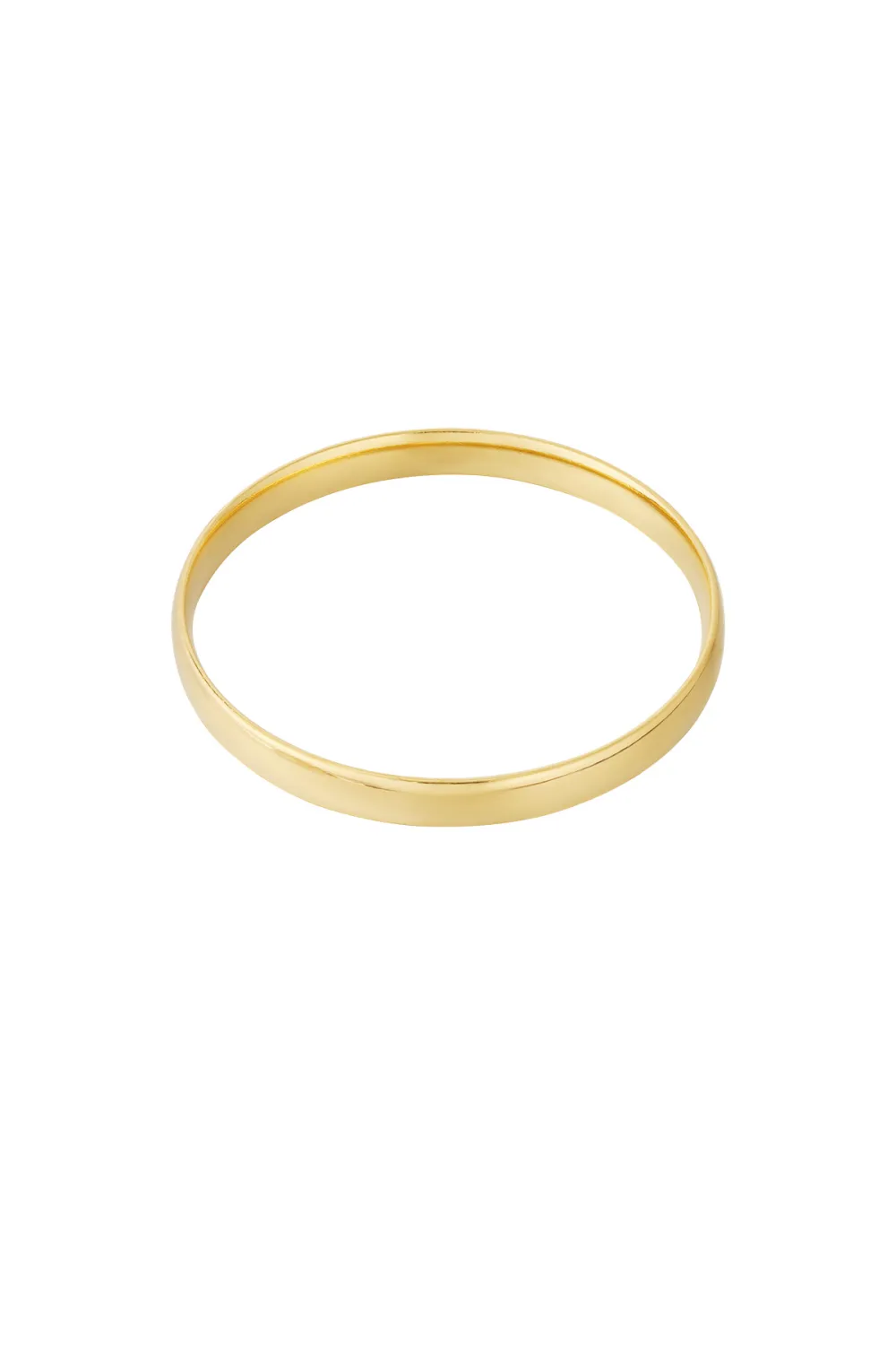 Massief goudkleurige armband