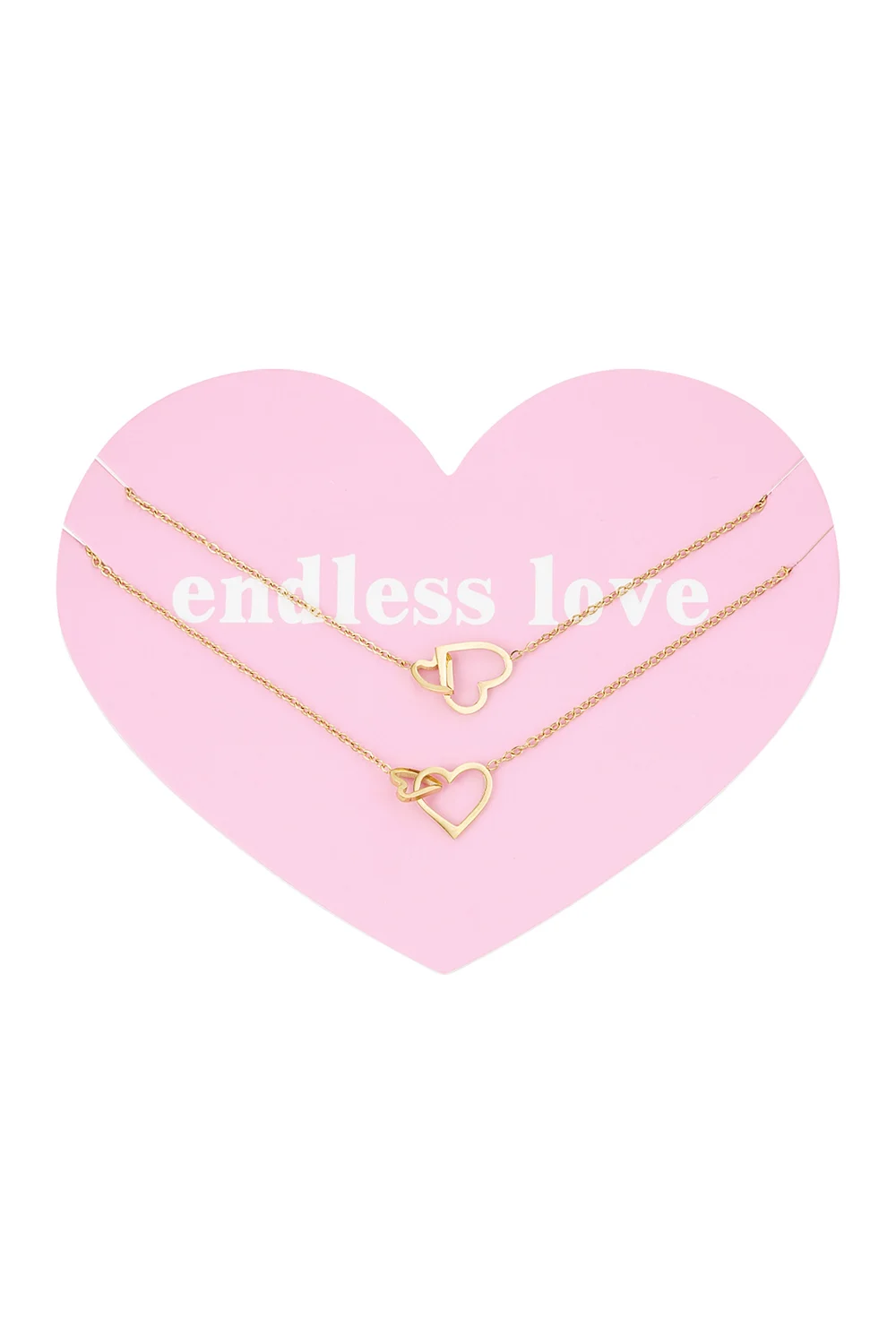 Endless Love Duo-Kettingen, Goud en Zilver