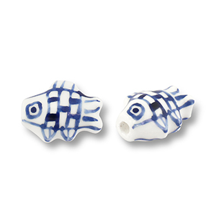Bedel Vis, Keramiek, Delfts Blauw