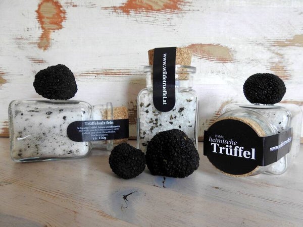 Trüffel-Salz Himalayan, ca. 100g, mit Holzlöfferl