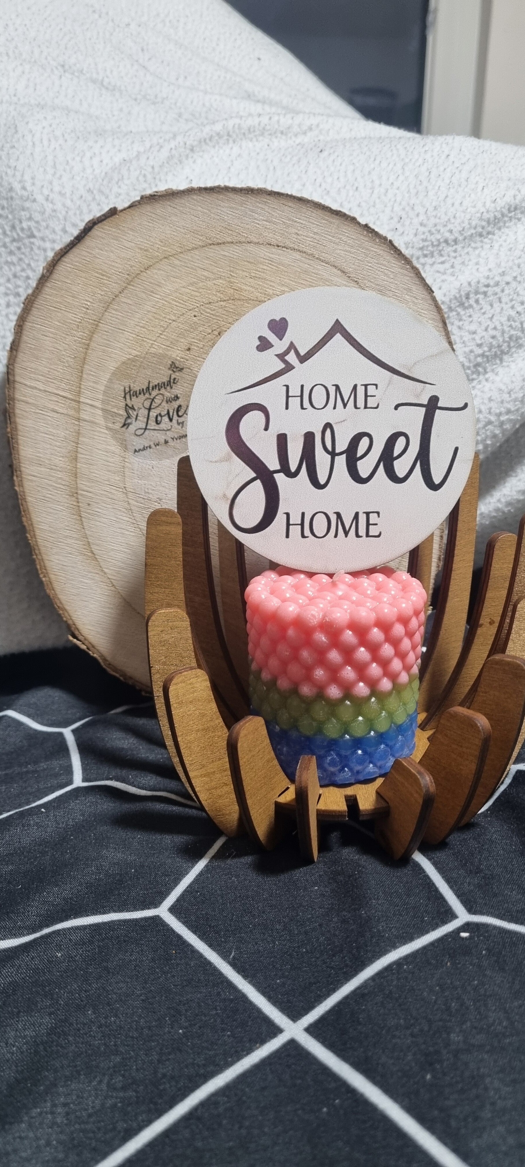 Kerzen Bubble 3 Farben