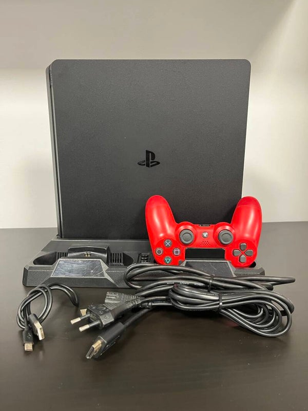 PlayStation 4 1TB + Pad + Stacja Chłodząca – Gotowy Zestaw