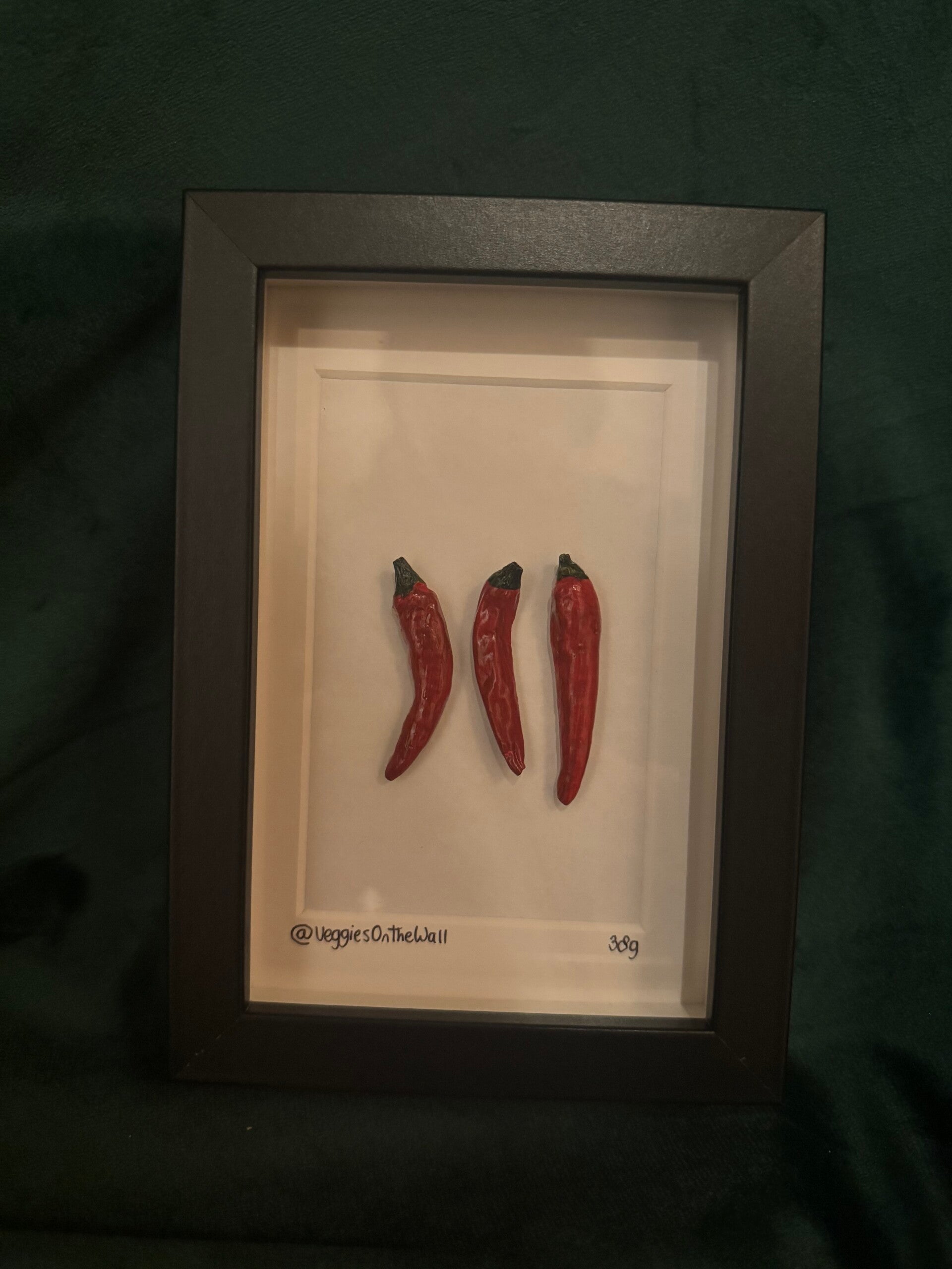 Rode cayenne pepers 389