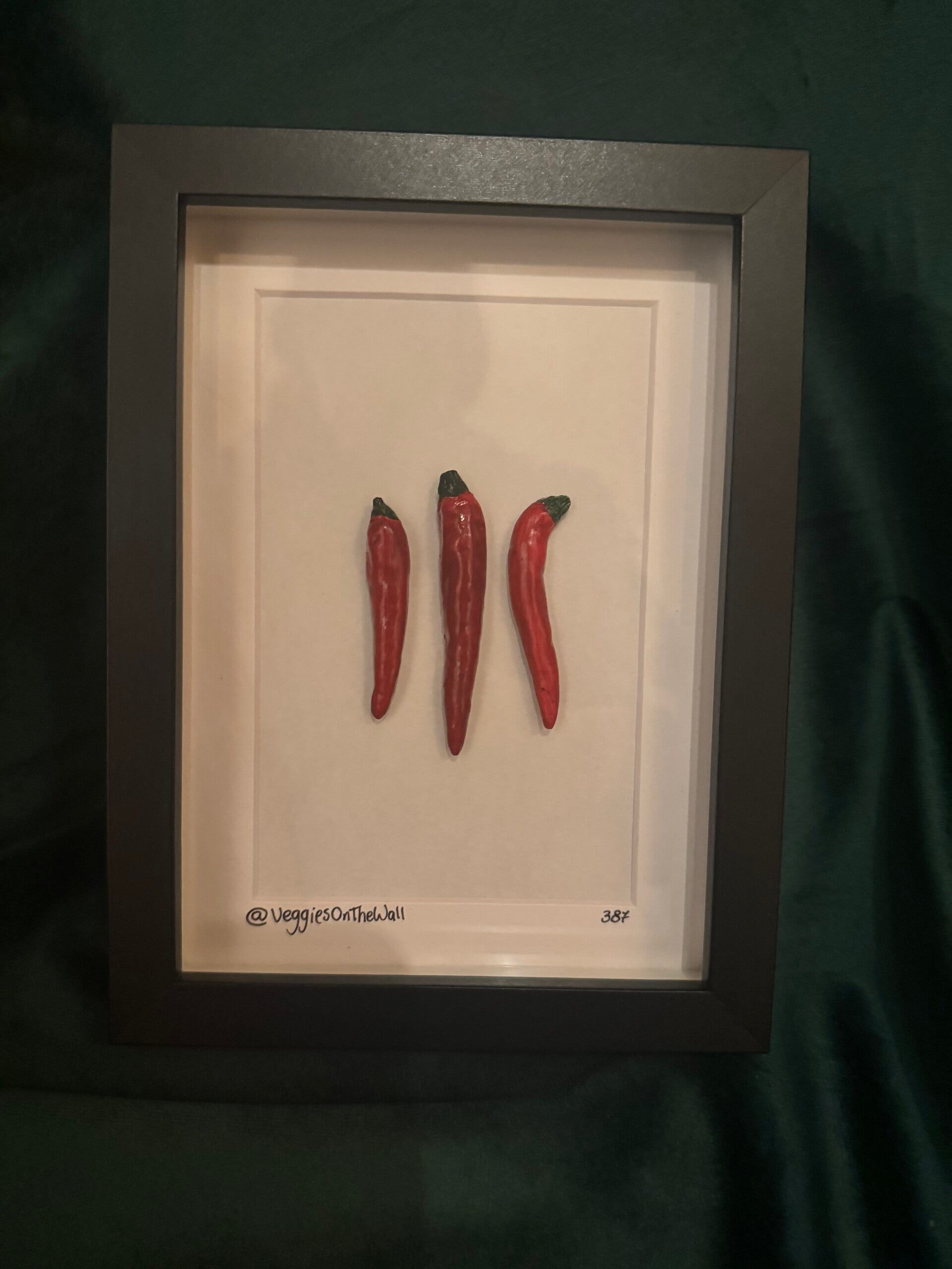 Rode cayenne pepers 387
