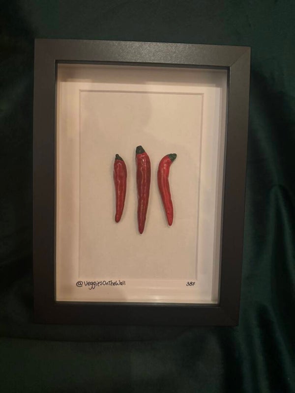 Rode cayenne pepers 387