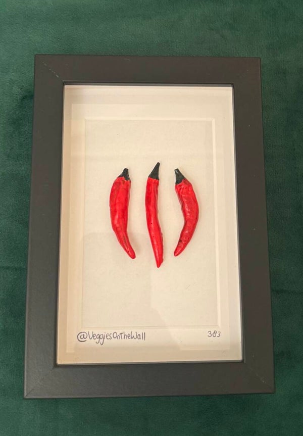 Rode cayenne pepers 383