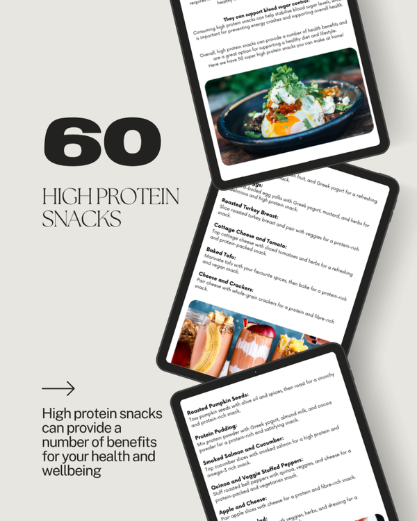 60x High Protein Snacks | Easy, Healthy & Delicious