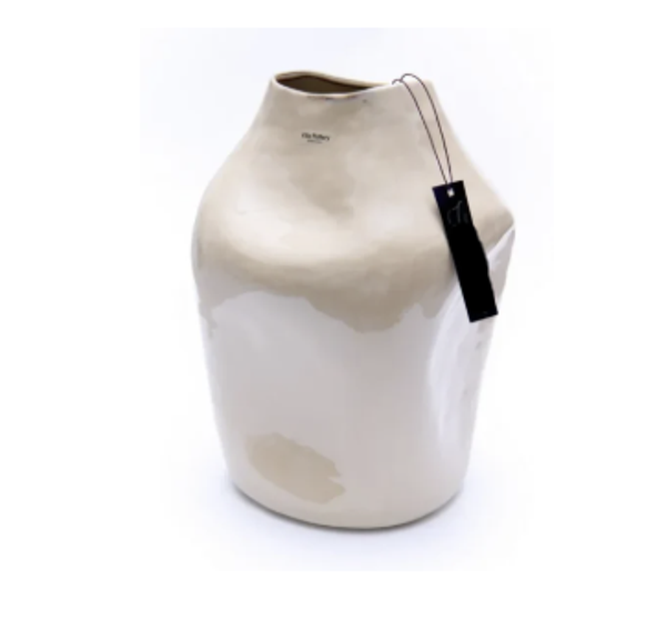 Bubbel vaas cream