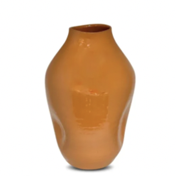 Slanke vaas oranje