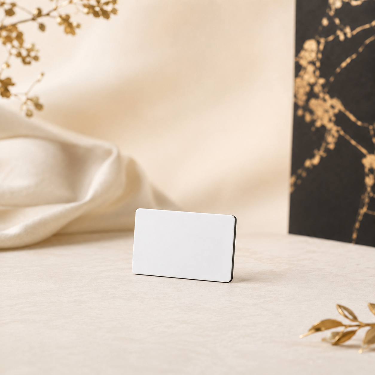 Aimant de frigo rectangulaire personnalisé