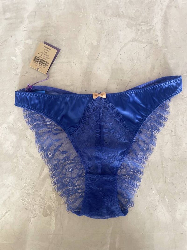 Maison Close "Villa Satine" Bleu Electrique Culotte XL/42