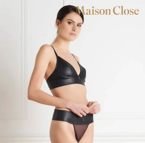 Maison Close "Chambre Noire" Tanga  BLACK  L/40
