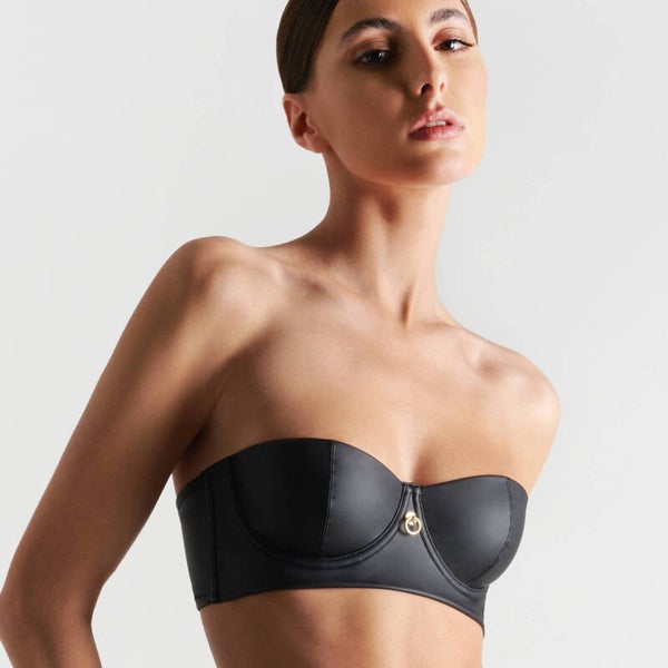 Maison Close "Chambre Noire" Soutien gorge Bandeau  (OR)