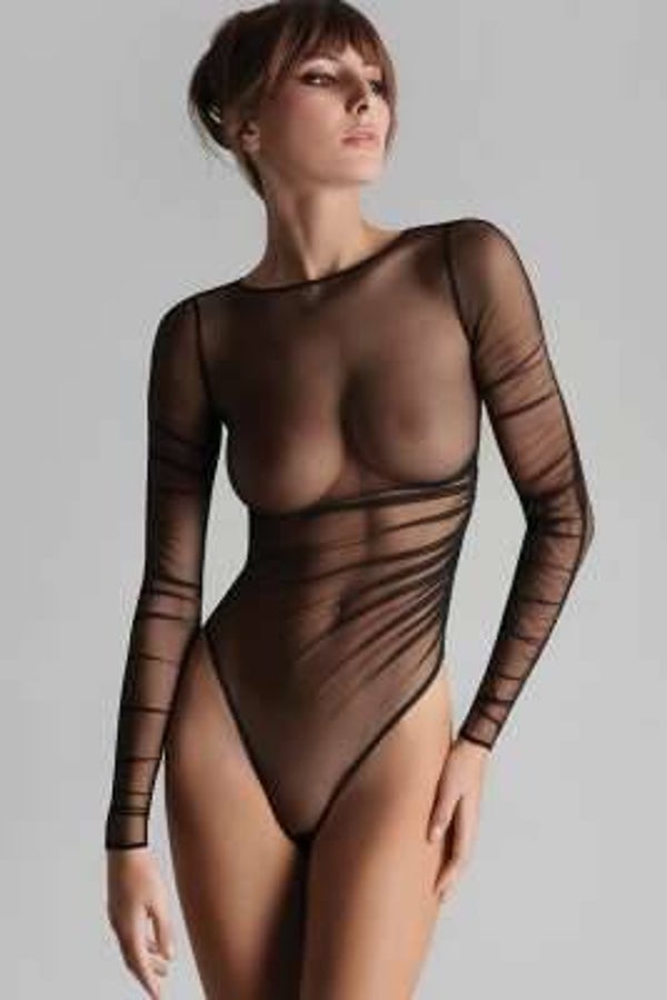 Maison Close "Nuit Fauve"  Body Tulle  DEGRIFF