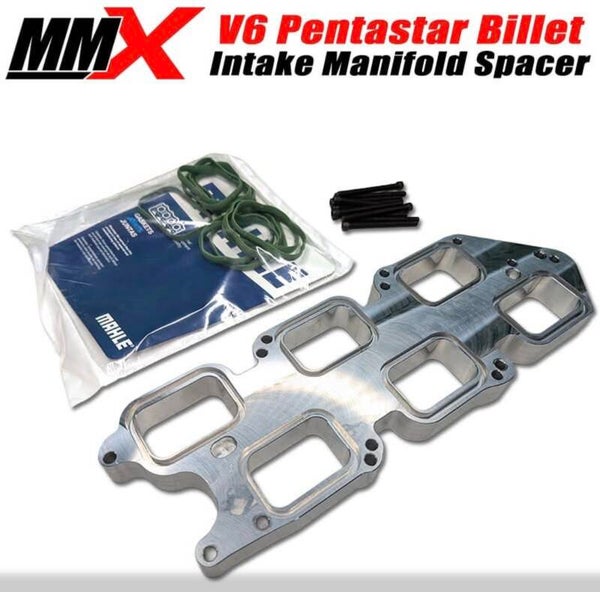 3.6L Pentastar Intake Manifold Spacer - Billet Aluminum  & PUG lower intake Package