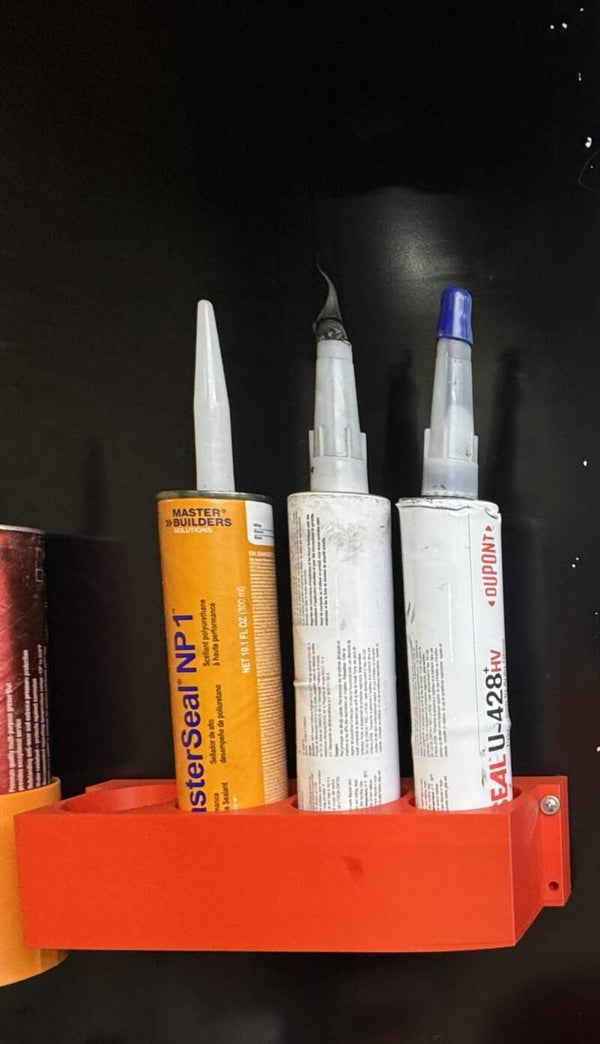 Caulk Tube Rack/Holder