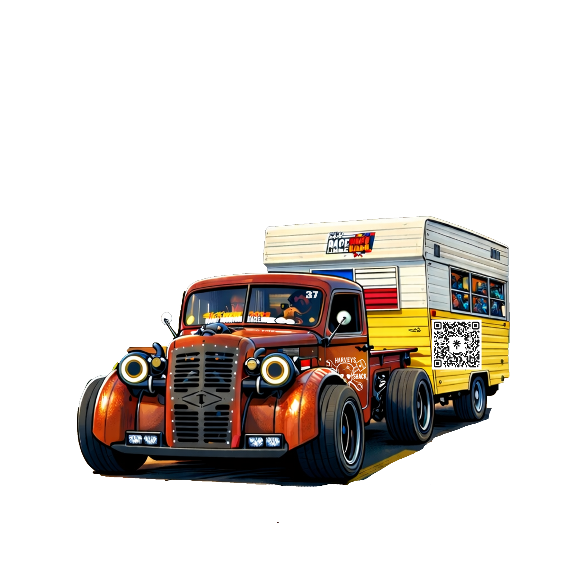 Diamond T Haulin the Nap Shack