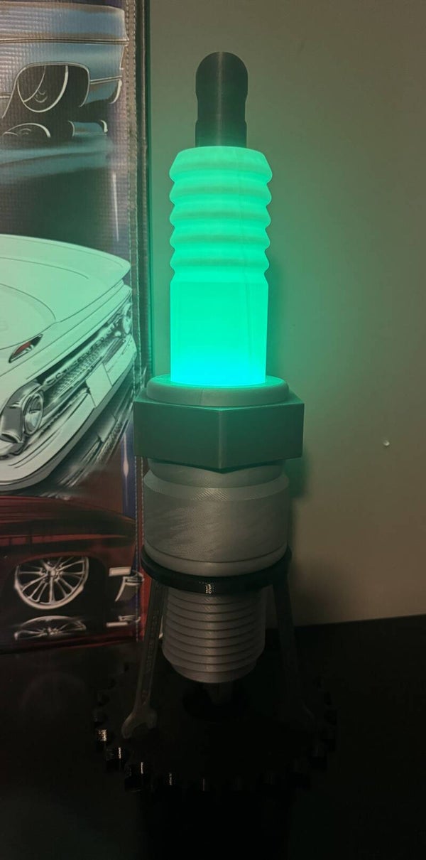 Spark Plug Lamp