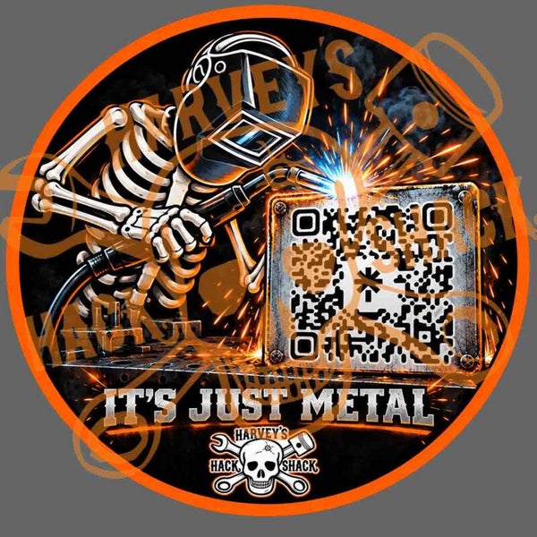 *Limited Edition*  "It's Just Metal Welding" sticker