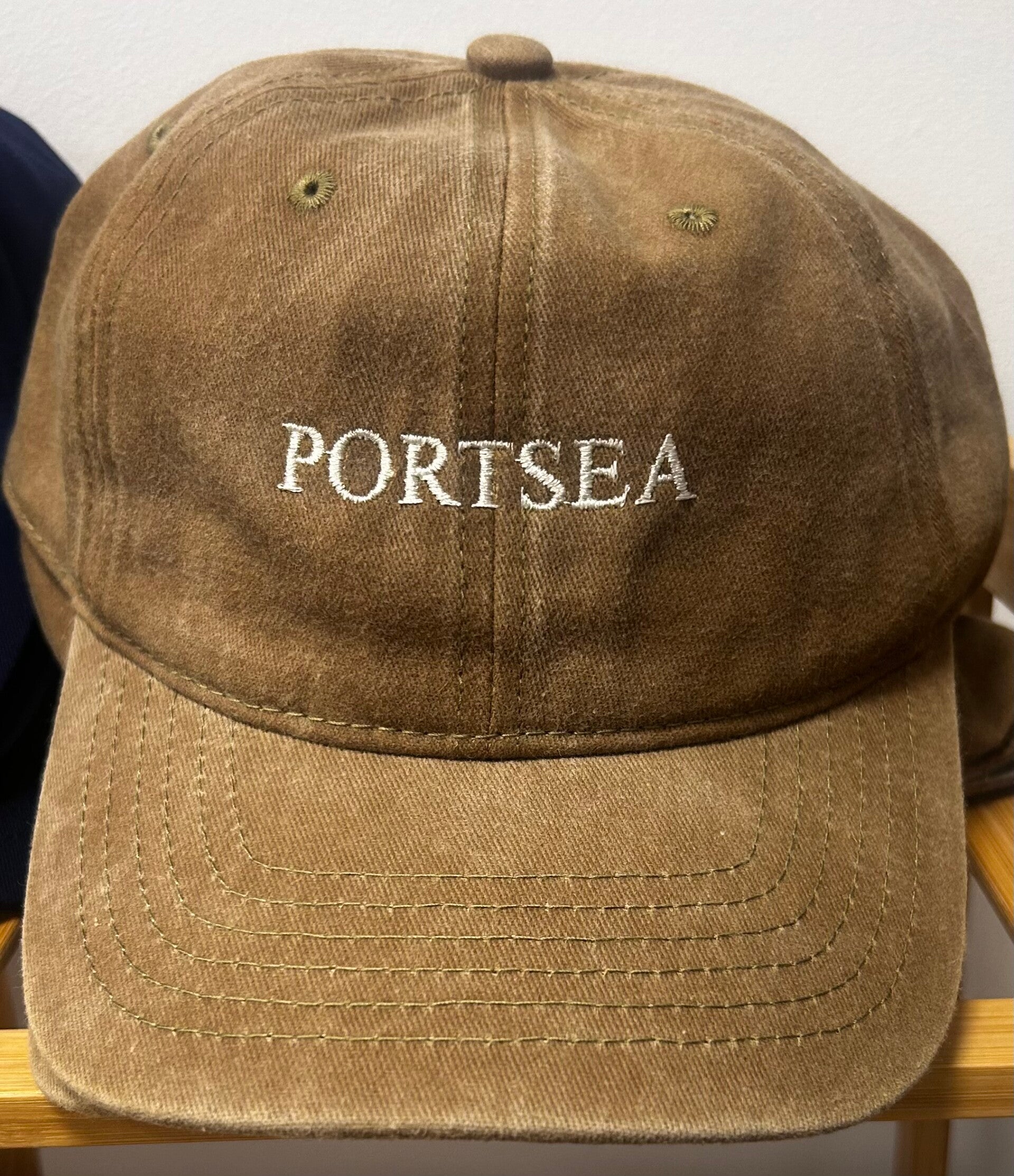 Cap 6 Portsea Camel Vintage