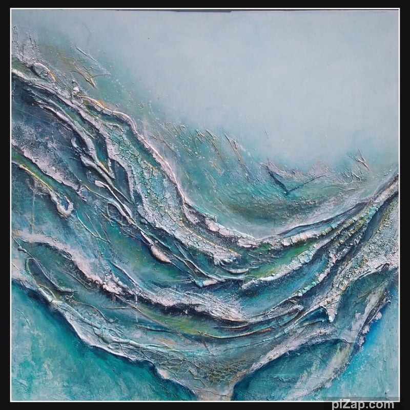 Powertex zeegezicht in diverse bauwtinten