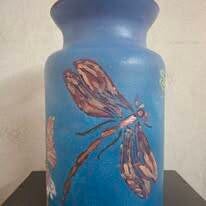 beschilder een vaas voorbeeld