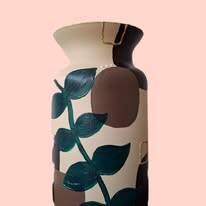 beschilder een vaas voorbeeld