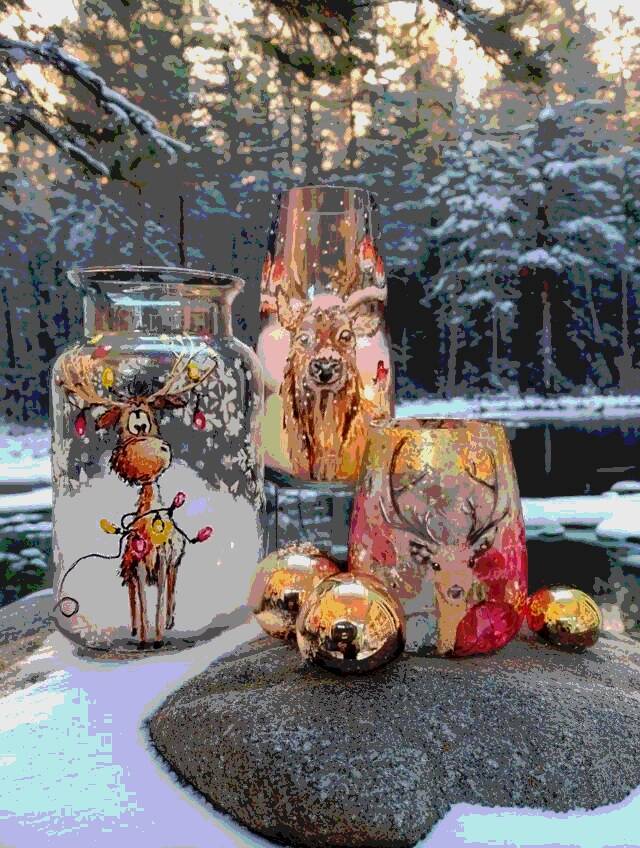 Kerst vazen workshop middenmeer