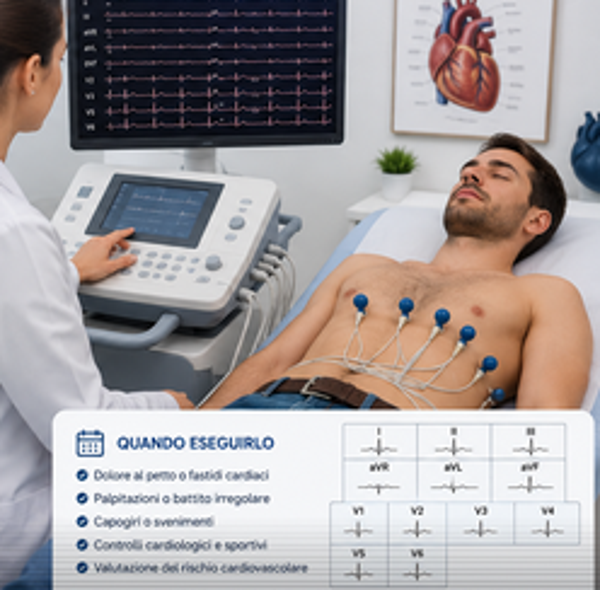 Elettrocardiogramma 12 derivazioni