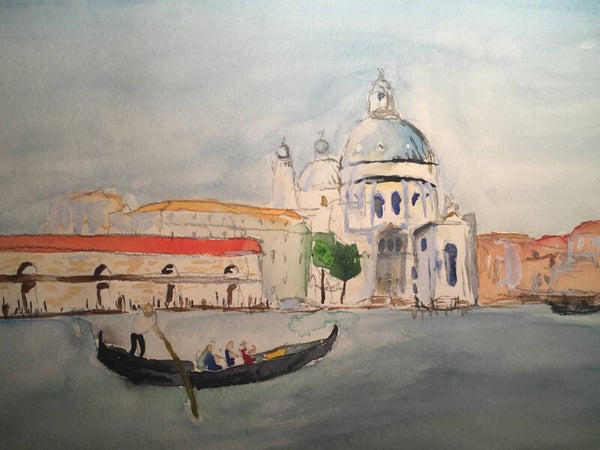 Aquarel city 4