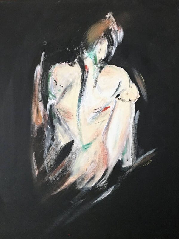 Man on black 2 - Medium