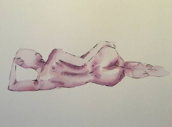 Aquarel - pink