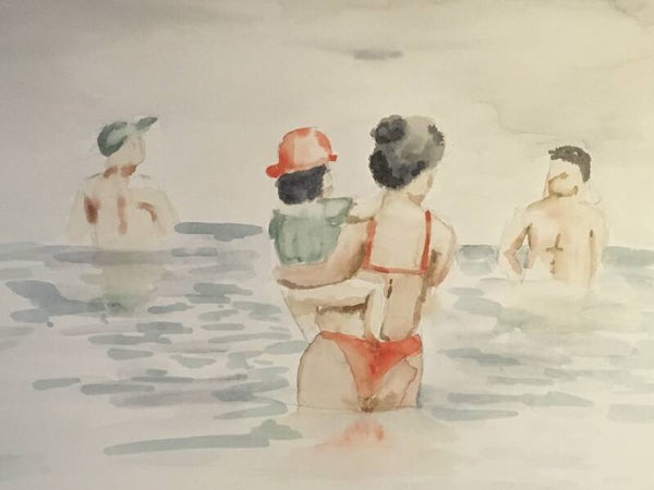 Aquarel - sea