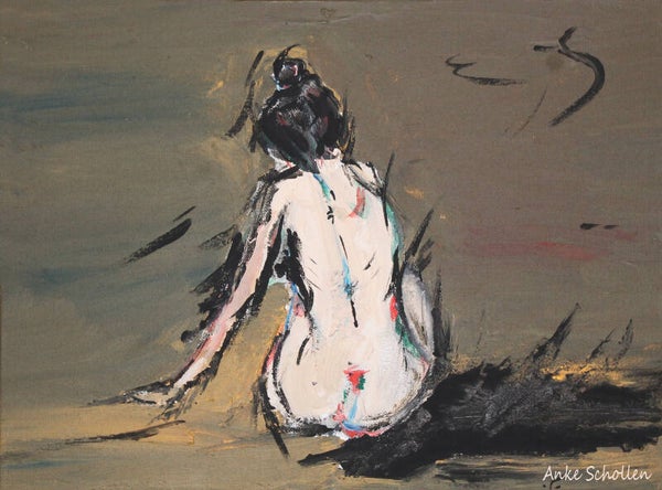 Sitting woman - Medium