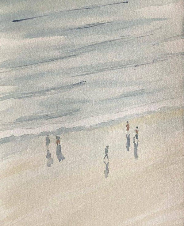 Aquarel - Sea no.2