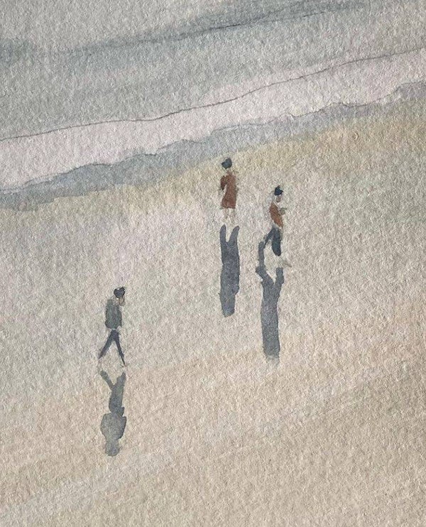 Aquarel - Sea no.1