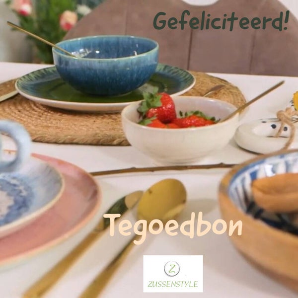 Tegoedbon Felicitatie