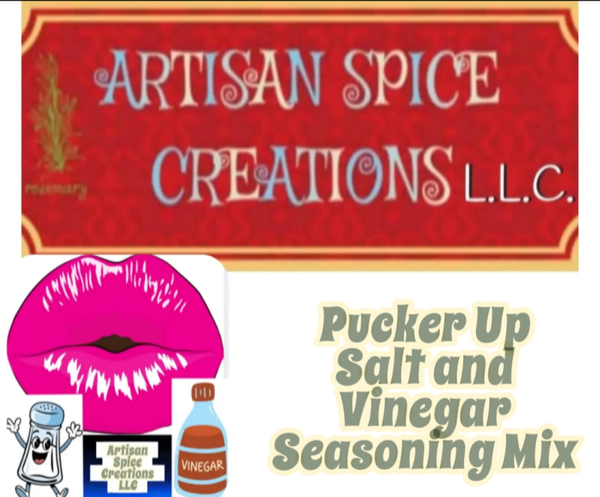 Pucker Up Salt and Vinegar Seasoning Mix
