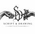 script&amp;drawing tattoo