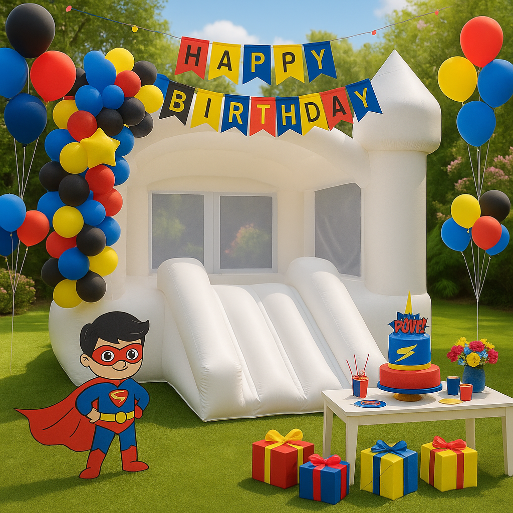 Le château gonflable Arche Blanche