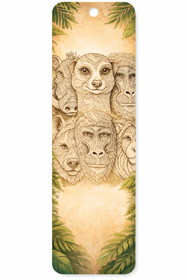 Lesezeichen „Wild Soul“ – handgemachtes Design aus Kunststoff