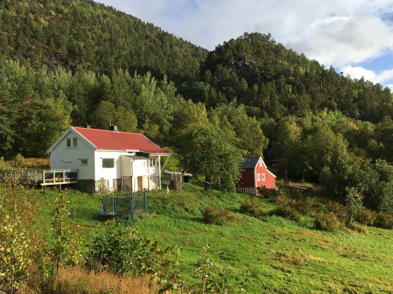 Oppigar på Hesseberg. Foto: Svein Ove Østrem