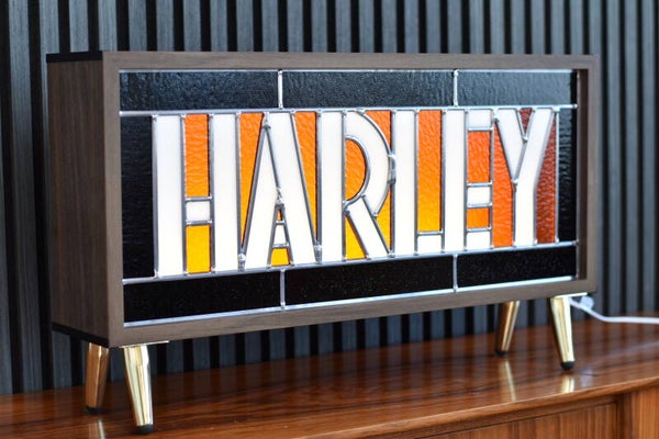 HARLEY Lightbox ``Retro``