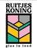 Ruitjes Koning glas in lood