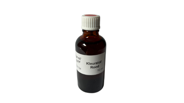 Kleurstof Rood (E122/124) 50 ml navulflesje