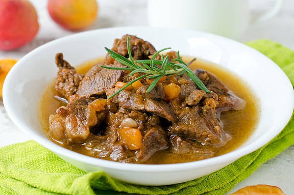 Tajine d'agneau au curry