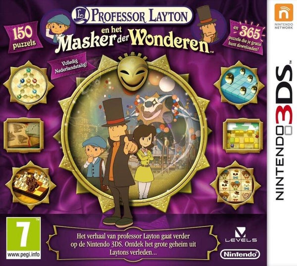 Professor Layton en het Masker der Wonderen 3DS