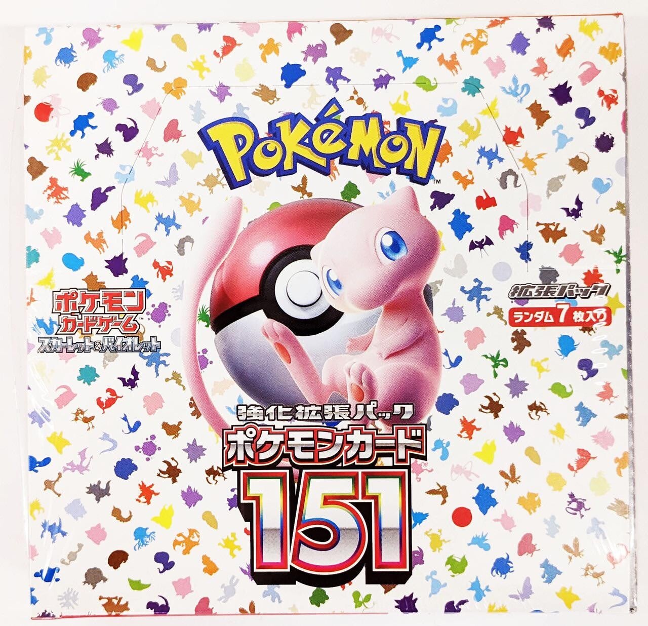 Pokémon 151 Booster Box Japanese