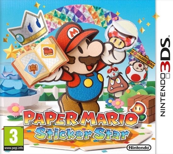 Paper Mario Sticker Star 3ds